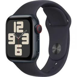 Apple Watch SE OLED 40 mm Numérique 324 x 394 pixels Écran tactile Noir Wifi GPS (satellite)