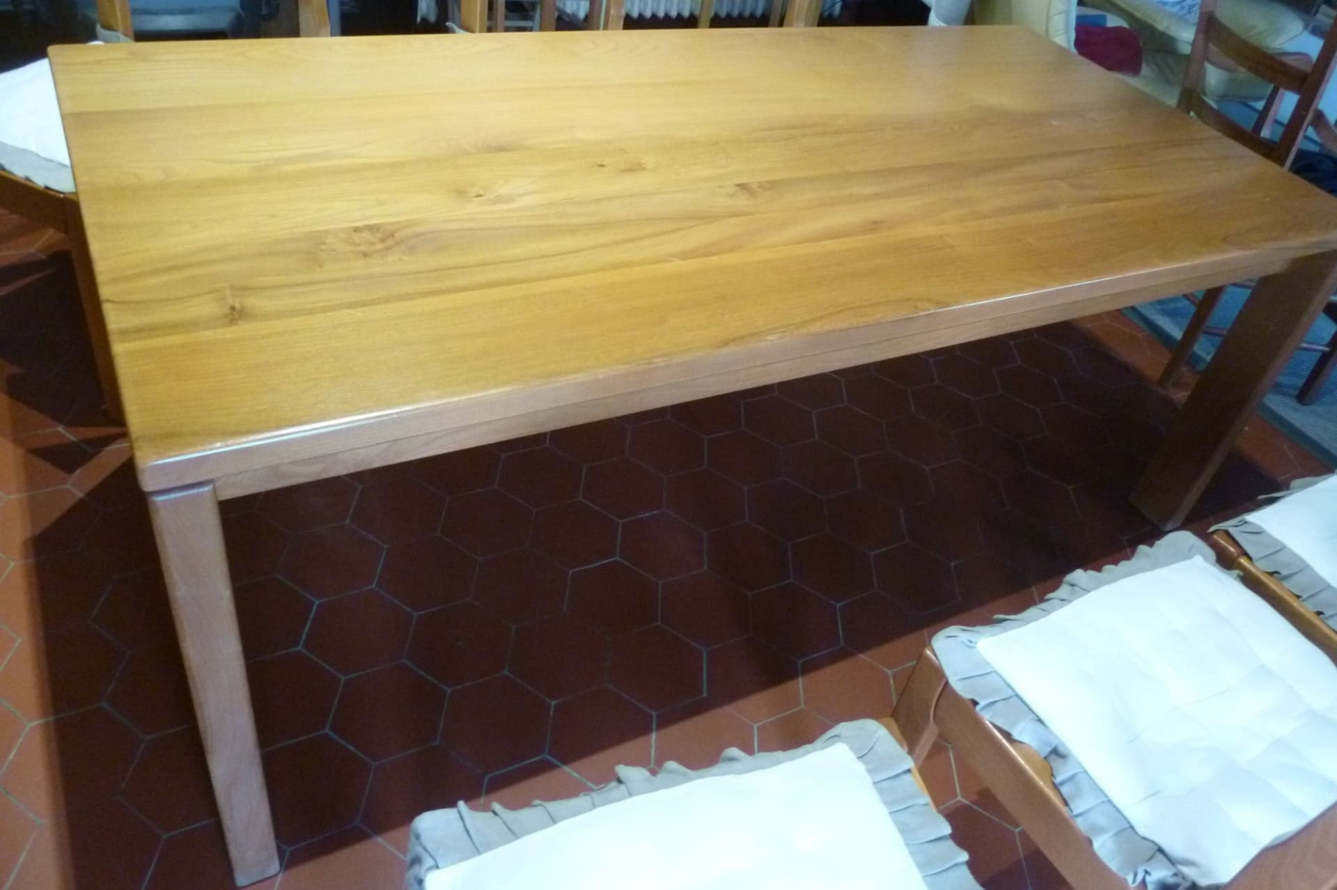 Table De 190x90 En Orme Massif
