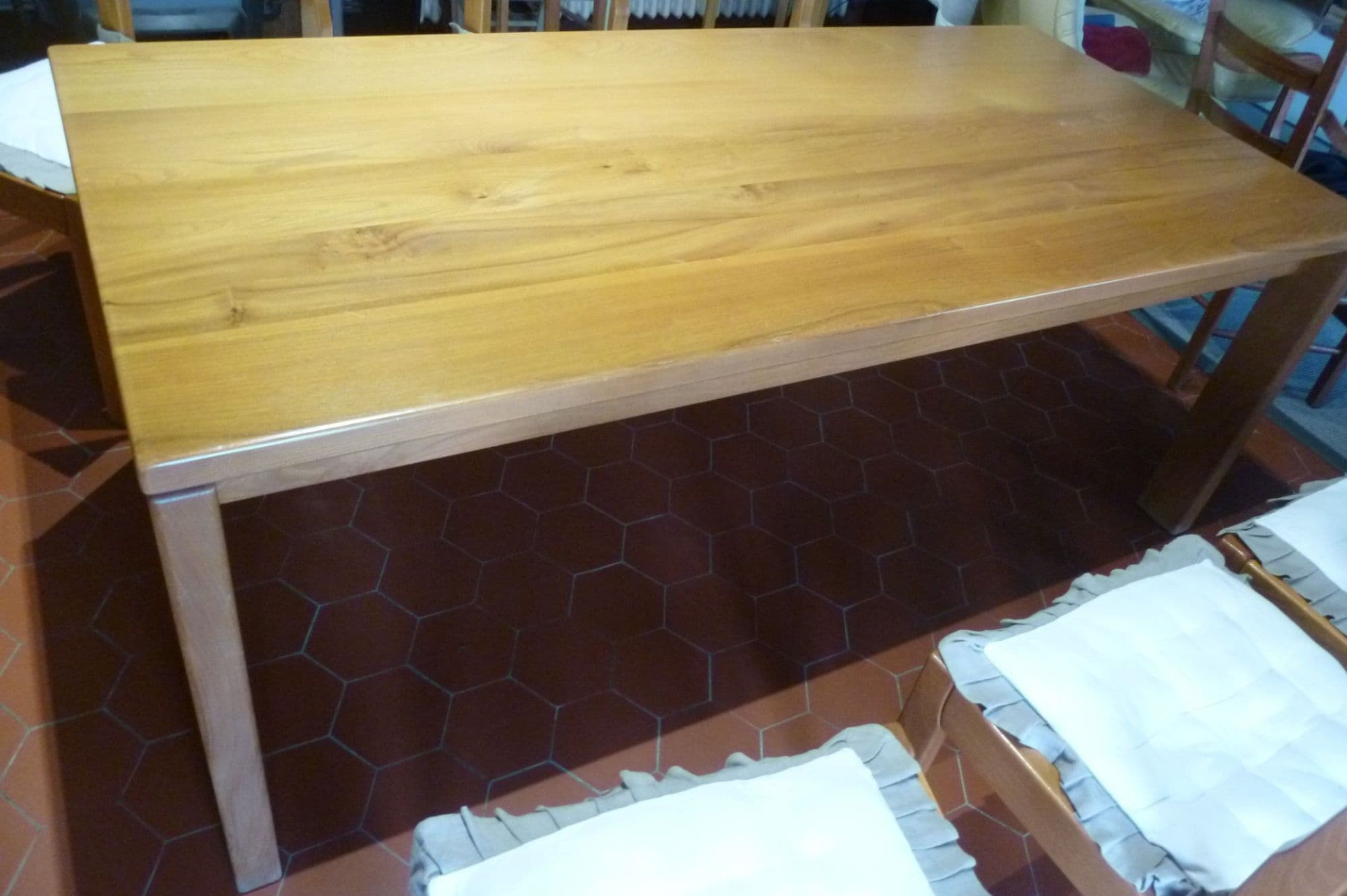 Table De 190x90 En Orme Massif