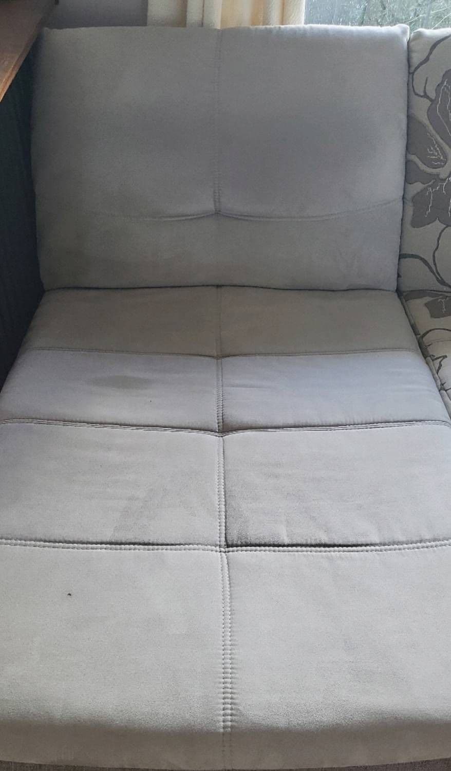 Banquette de canapé gris 1 personne