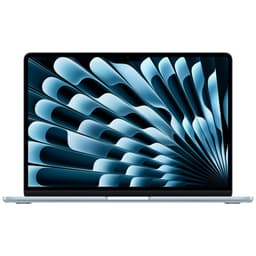 Apple MacBook Air MC6T4FN/A - Début 2025 - 13.6" M4 16 Go RAM 256 Go SSD Bleu AZERTY