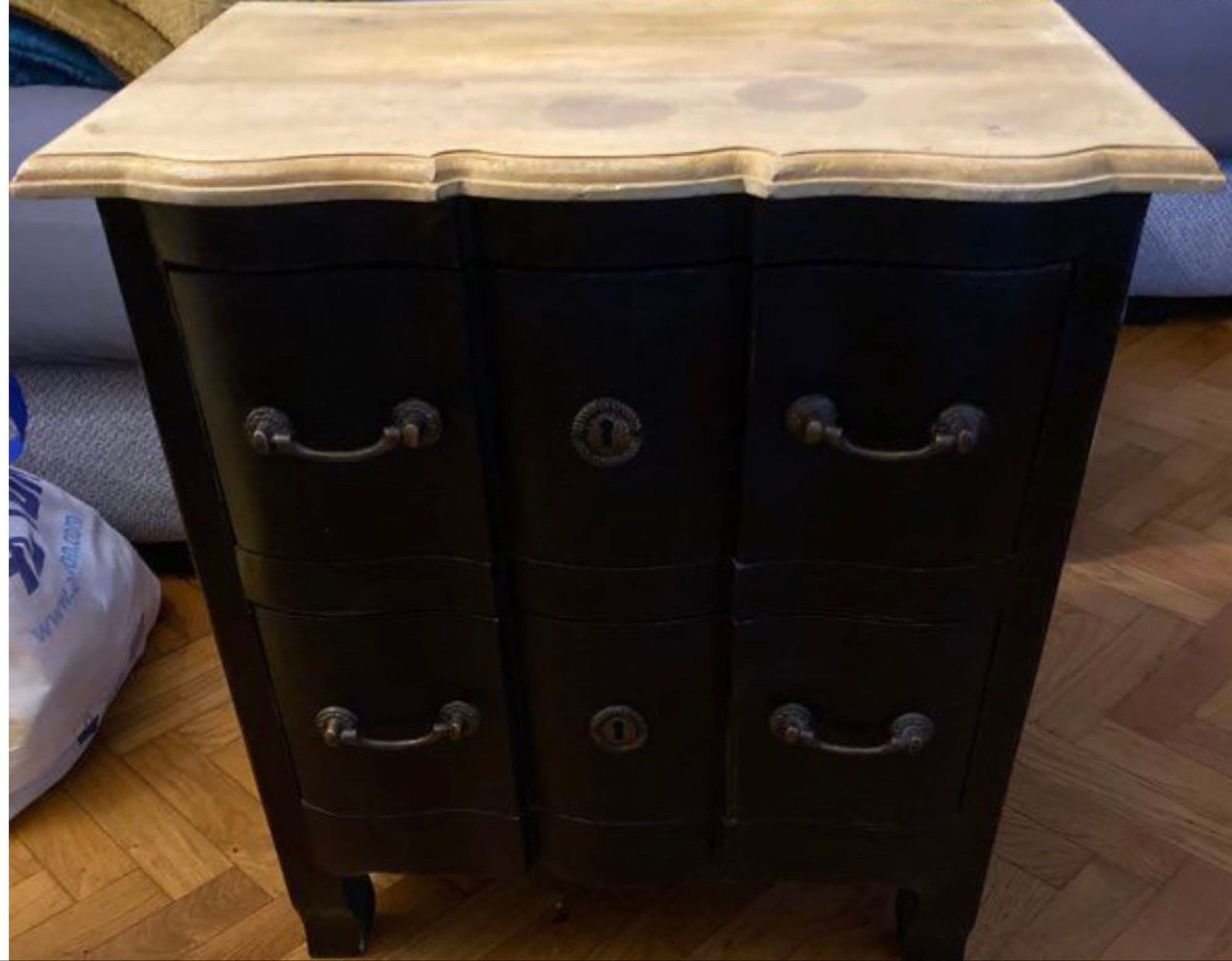 Table de chevet bois manguier Maison du monde Versailles