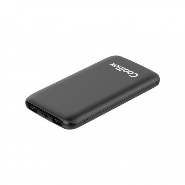 Coolbox Coo-Pb10ks-Bk Banque D'alimentation Électrique Lithium Polymère (Lipo) 10000 Mah Gris