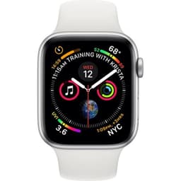 Apple Watch Series 4 Sport 40mm (Gps Plus Lte) Aluminium Silver Sport Band White