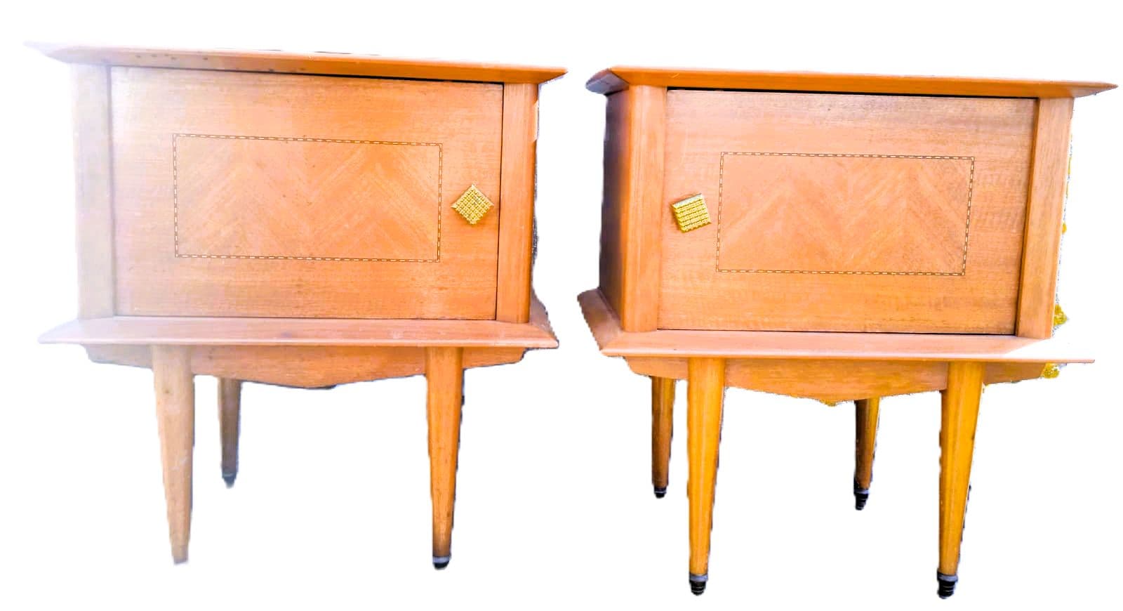 2 Tables De Chevet Vintage