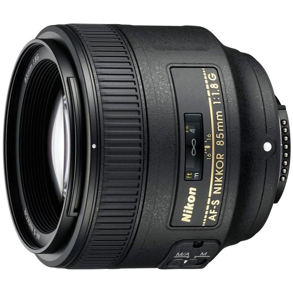 Nikon AF-S NIKKOR 85mm f/1.8G SLR Téléobjectif Noir