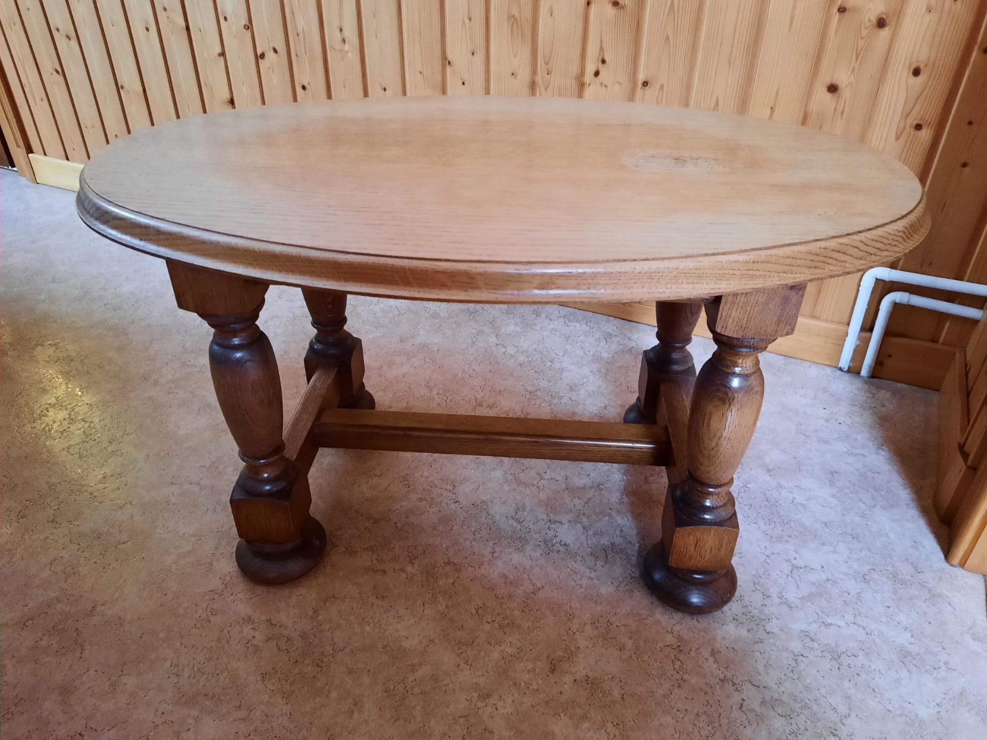 Vend Table De Salon Rustique En Chêne