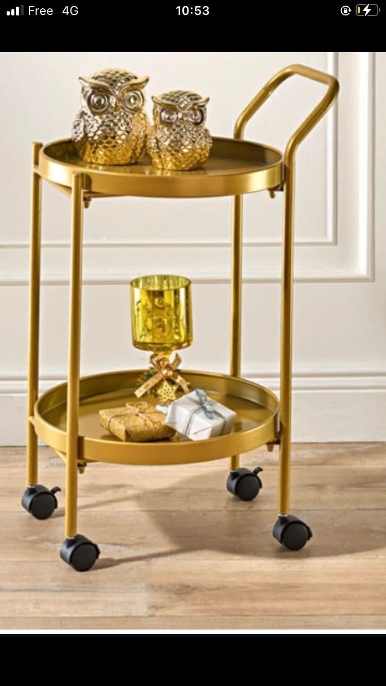 Meuble À Roulettes. Table De Chevet.