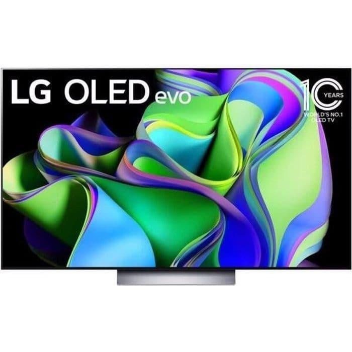 TV OLED LG OLED55C3 55" (140 cm) 4K UHD 3840x2160 - 100 Hz - Smart TV - Processeur a9 Gen6 - Dolby Atmos - 4xHDMI - Wifi