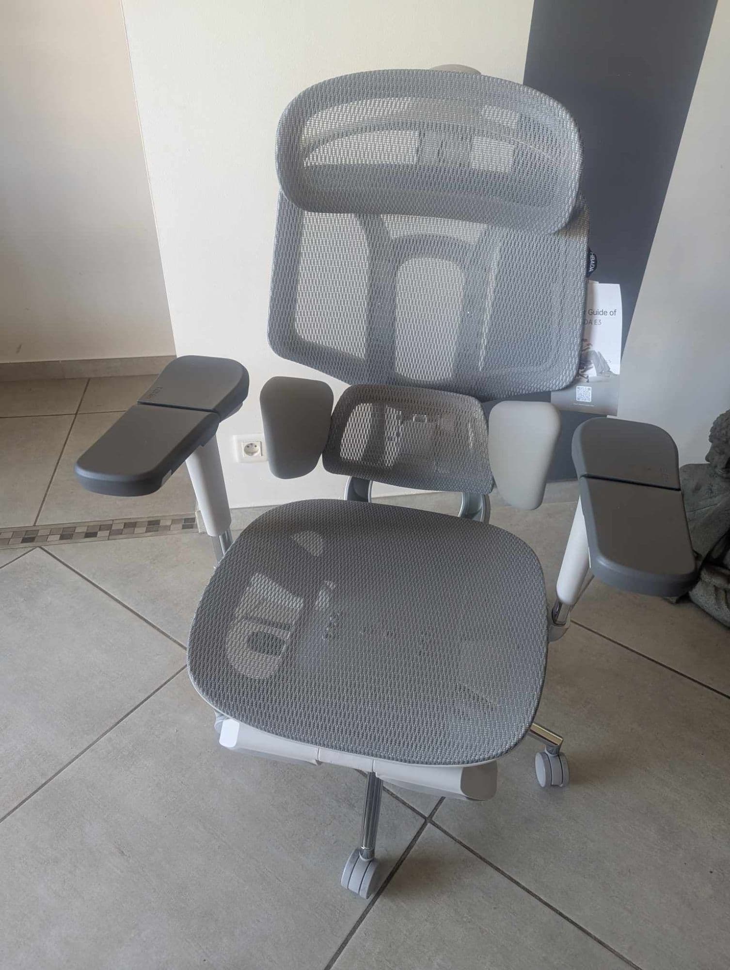 Chaise De Bureau Ergonomique Hbada E3 Pro Maintien Lombaire