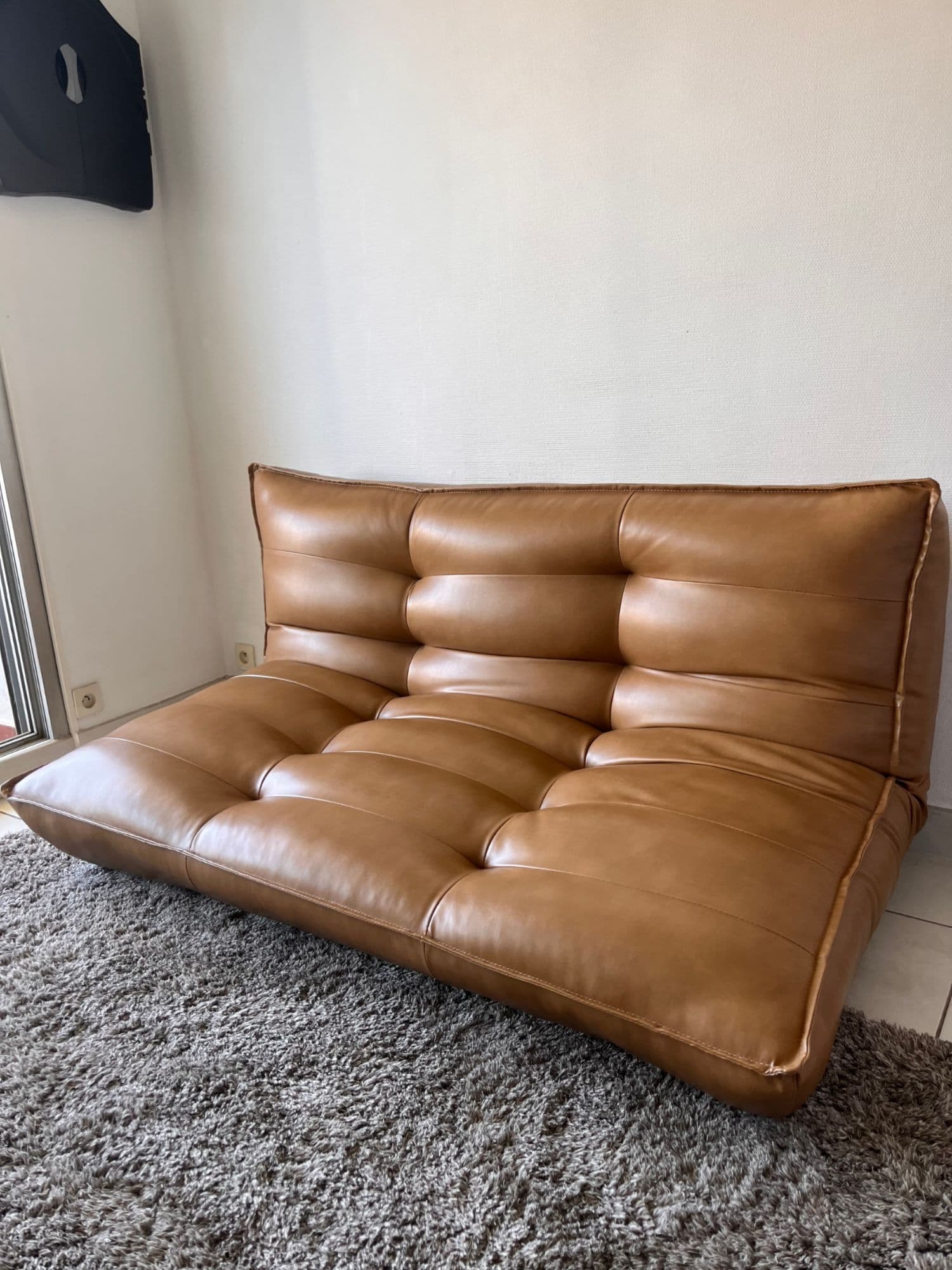 Canapé Inclinable Sklum En Similicuir