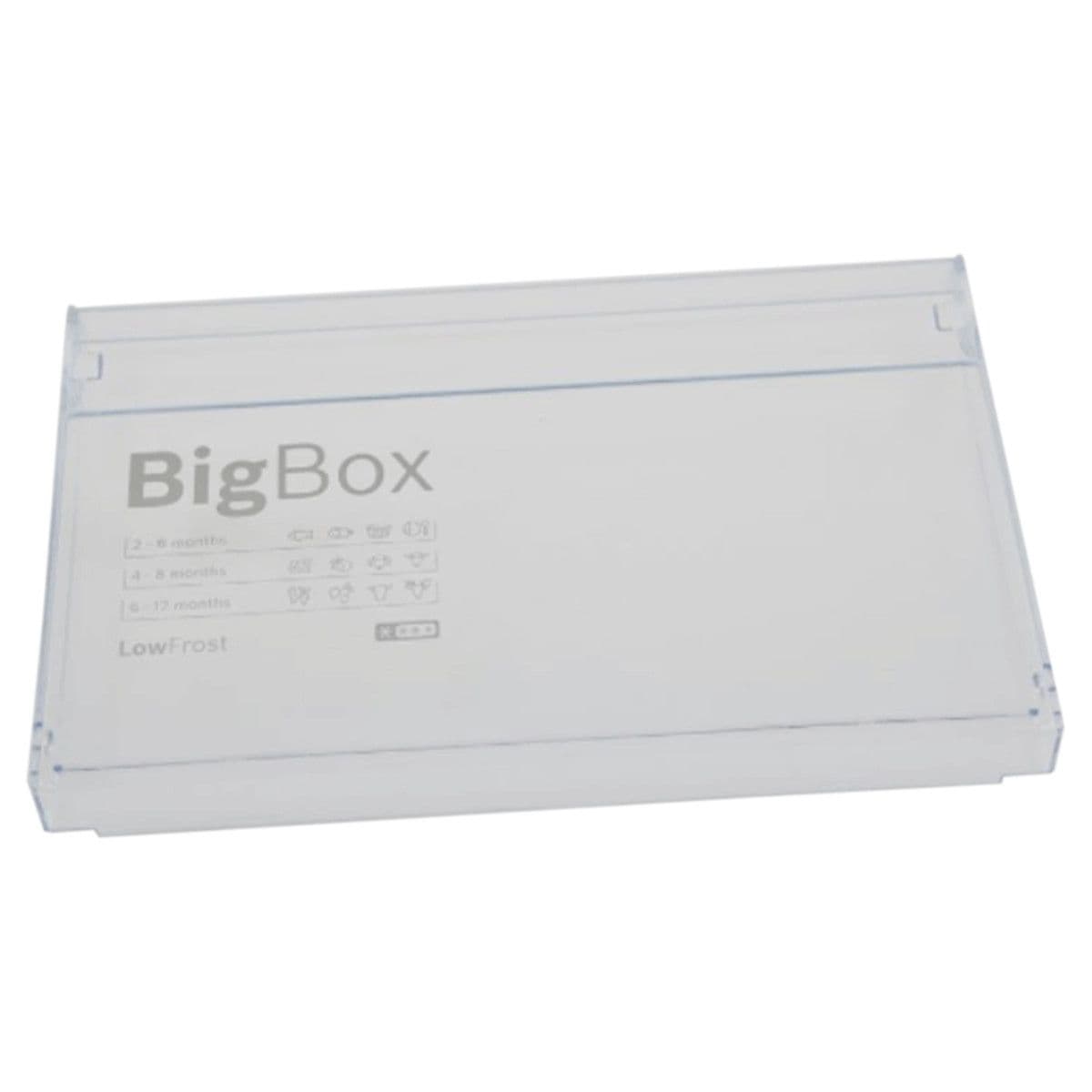 Bandeau intermédiaire 2eme tiroir repère 0221 d'origine Réfrigérateur congélateur (11000683 BOSCH)