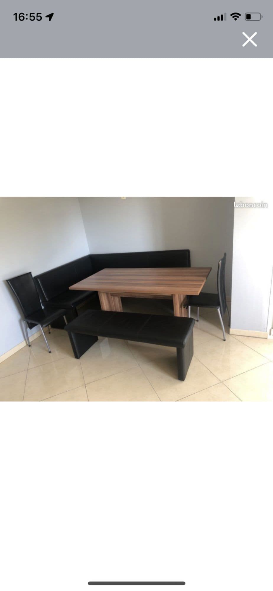 Ensemble Coin Cuisine Avec Table Est Banc