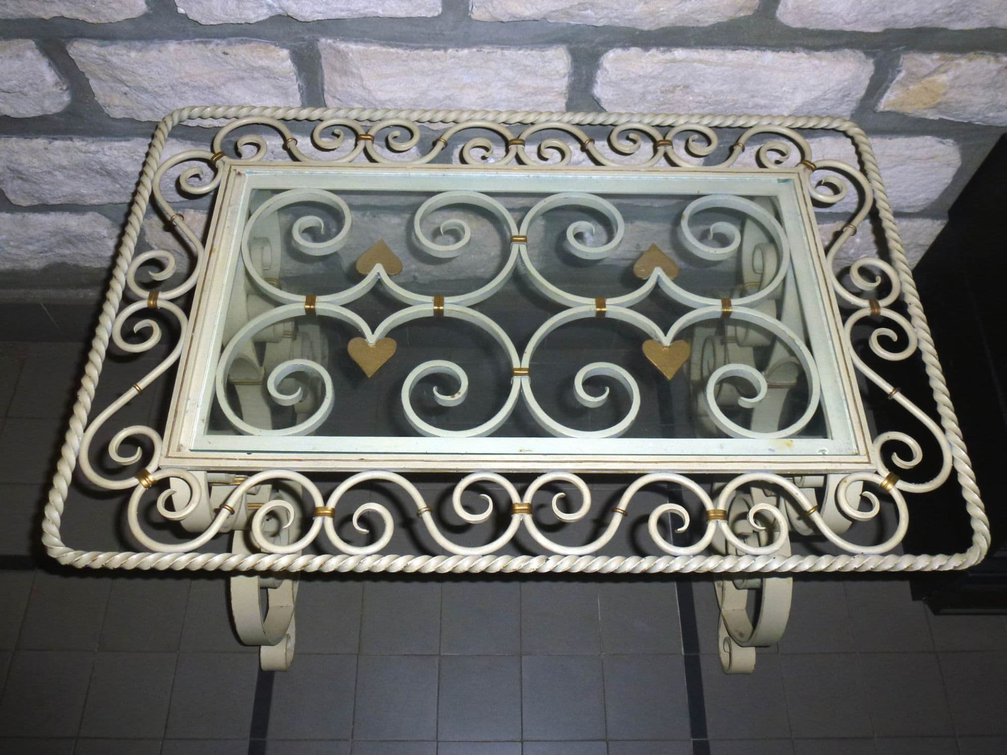 Table Basse Fer Forgé