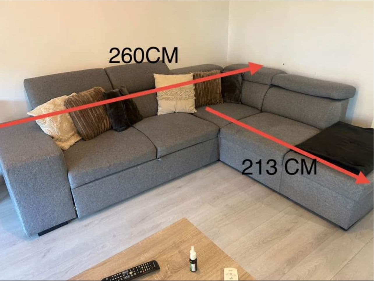 Canapé d'angle convertible conforama