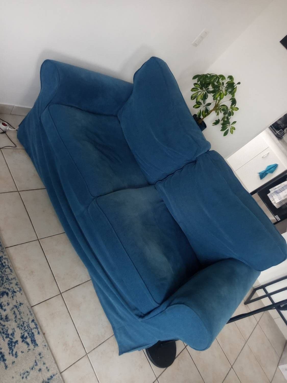 Canapé Ikéa Bleu 2 Places