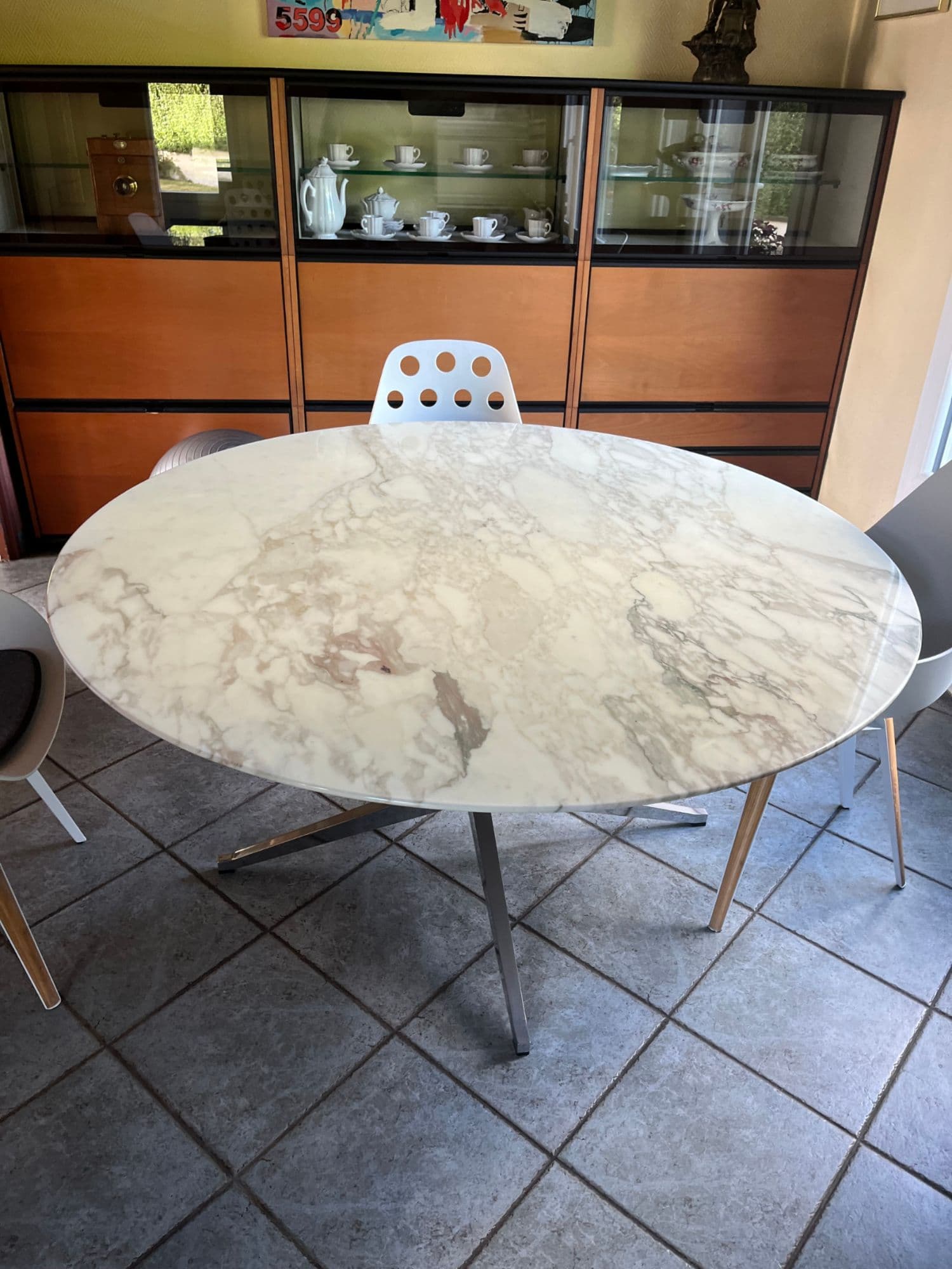 Table Knoll Tulipe Ronde