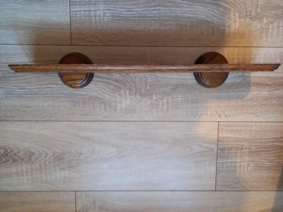 Etagère Salle De Bain Vintage Chêne