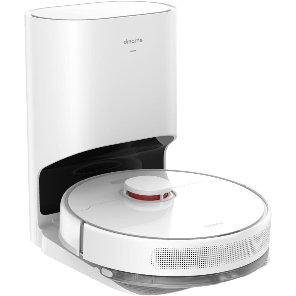 Aspirateur Robot Dreame D10 Plus - Laveur avec Vidange Automatique Poussiere - Stock jusqu'a 90 Jours de Poussiere- Navigation L
