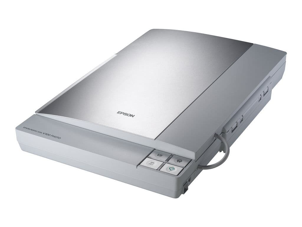 Epson Perfection V100 PHOTO - Scanner à plat - CCD - A4/Letter - 3200 dpi x 9600 dpi - USB 2.0