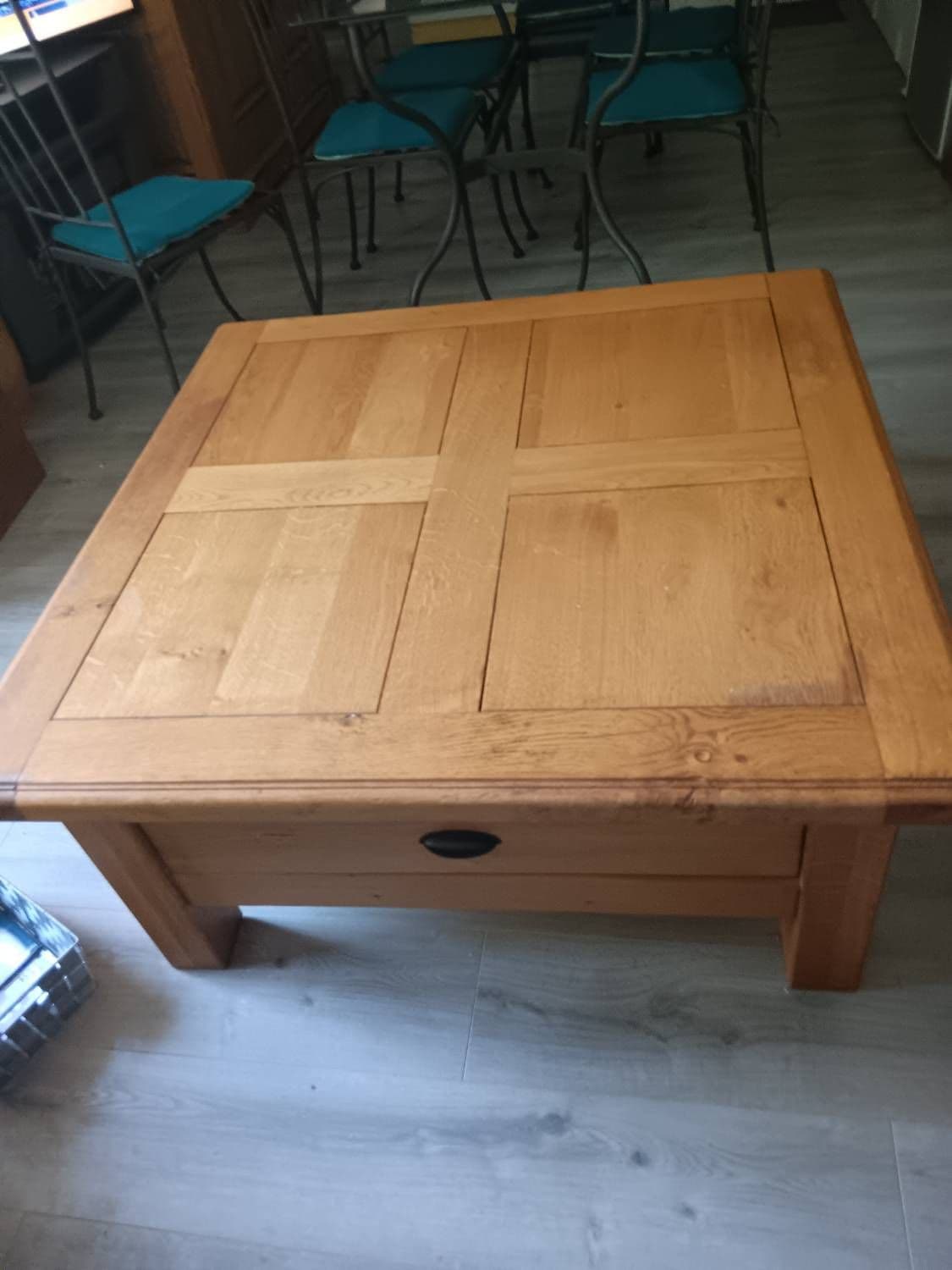 Table De Salon En Chêne Massif