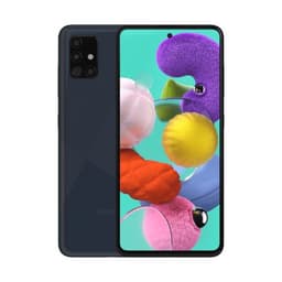 Samsung Galaxy SM-A516B 16,5 cm [6.5] 6 Go 128 Go 5G USB Type-C Noir 4500 mAh (Samsung A51 5G 128GB - Prism Cube Black)