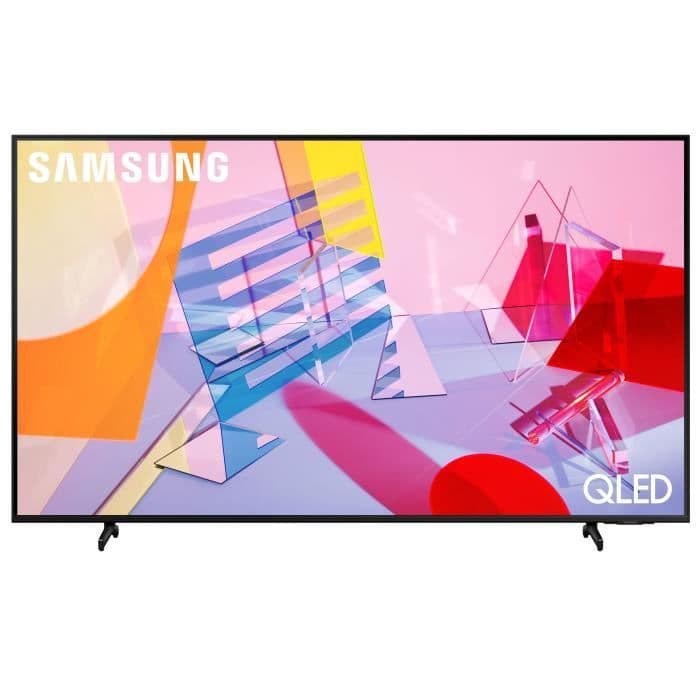 Samsung QE55Q60AAU - 55" Q60A Series TV LCD rétro-éclairée par LED - QLED - Smart TV - Tizen OS - 4K UHD (2160p) 3840 x 2160 - HDR - Quantum Dot, Double LED - noir