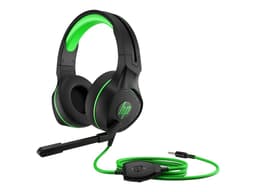 HP Pavilion Gaming 400 - Micro-casque - circum-aural - filaire - jack 3,5mm - vert pomme - pour Portable 24, 27, 590, 595, TP01
