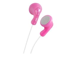 JVC HA-F14 Gumy phones - Écouteurs - embout auriculaire - filaire - jack 3,5mm - rose