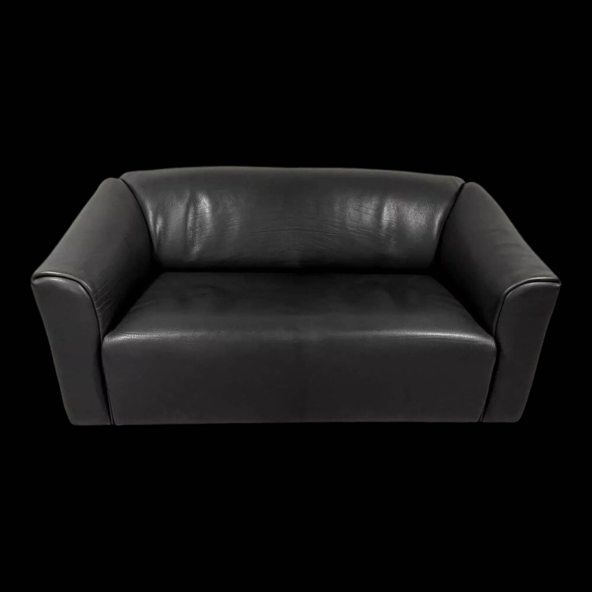 Canap 25 Places En Cuir Marron Fonc De Sede Ds 47 Marron