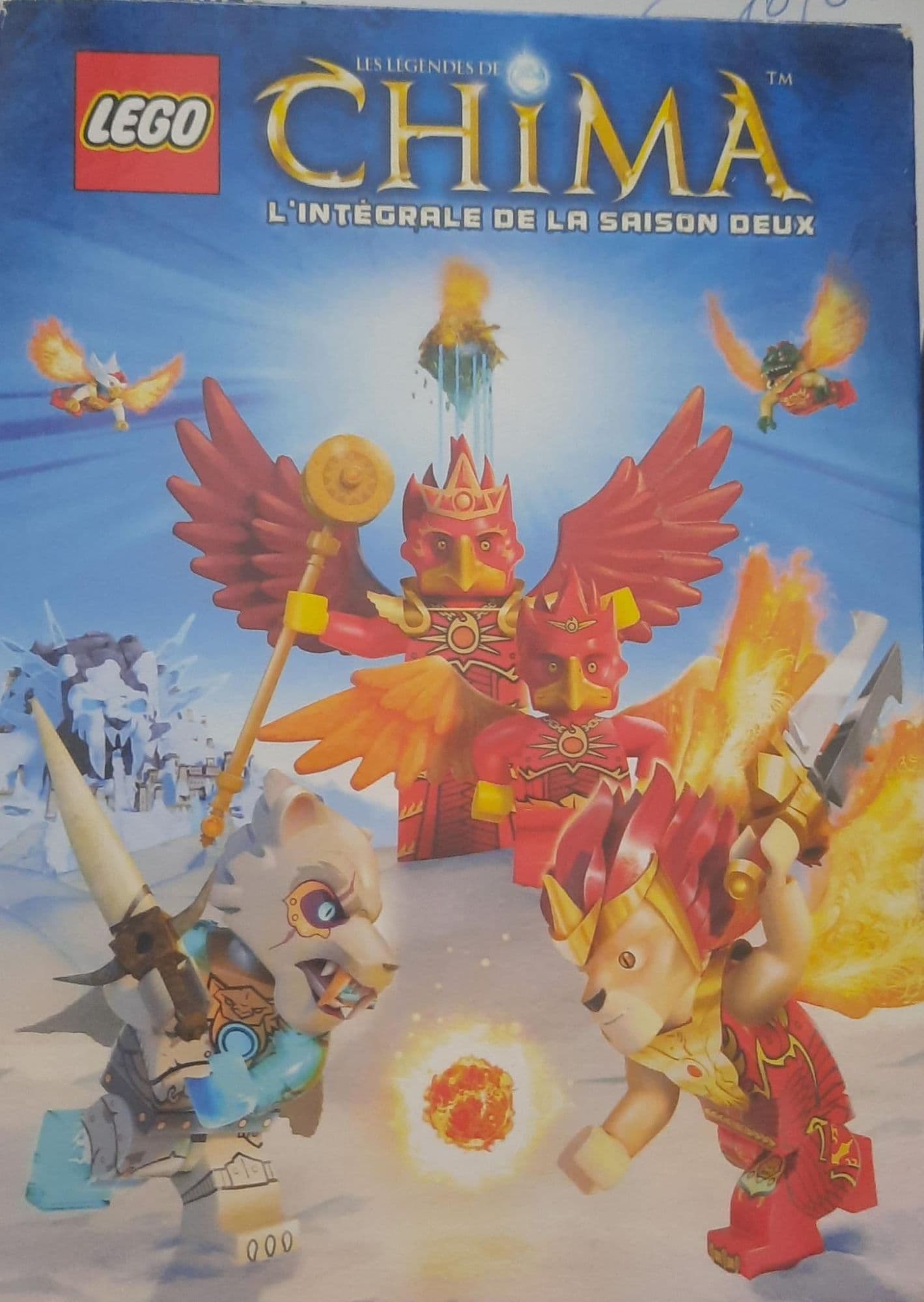 Lego - 4 Dvd - Les Lègendes De Chima L'Intègrale De La Saison Deux