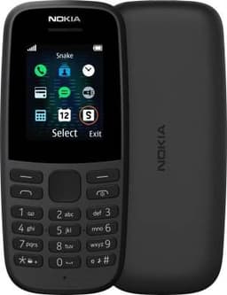 TELEFONO MOVIL NOKIA 105 DUAL-SIM BLACK