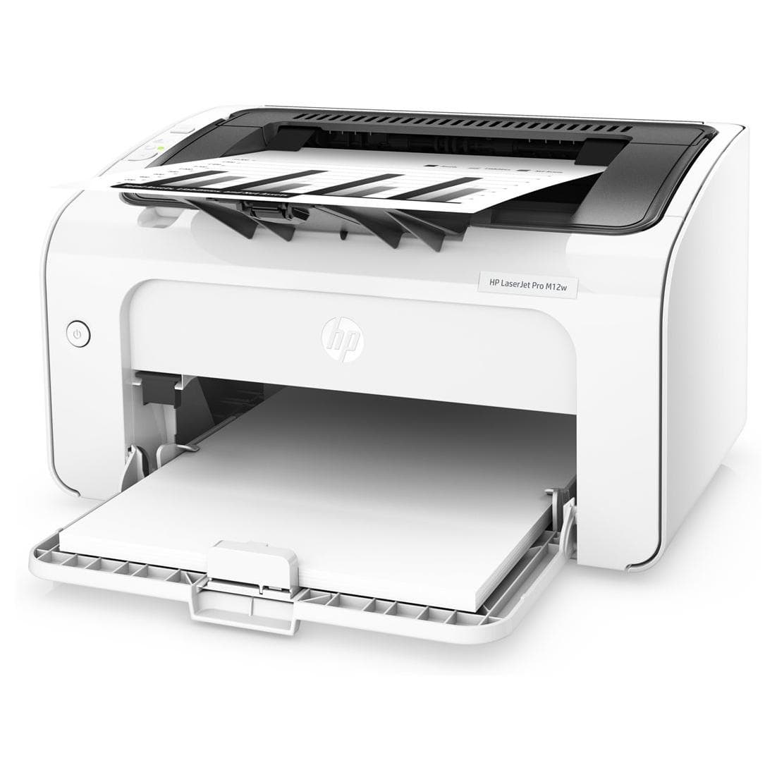 HP LaserJet Pro M12w - Imprimante - Noir et blanc - laser - A4/Legal - 600 x 600 ppp - jusqu'à 18 ppm - capacité : 150 feuilles - USB 2.0, Wi-Fi(n)