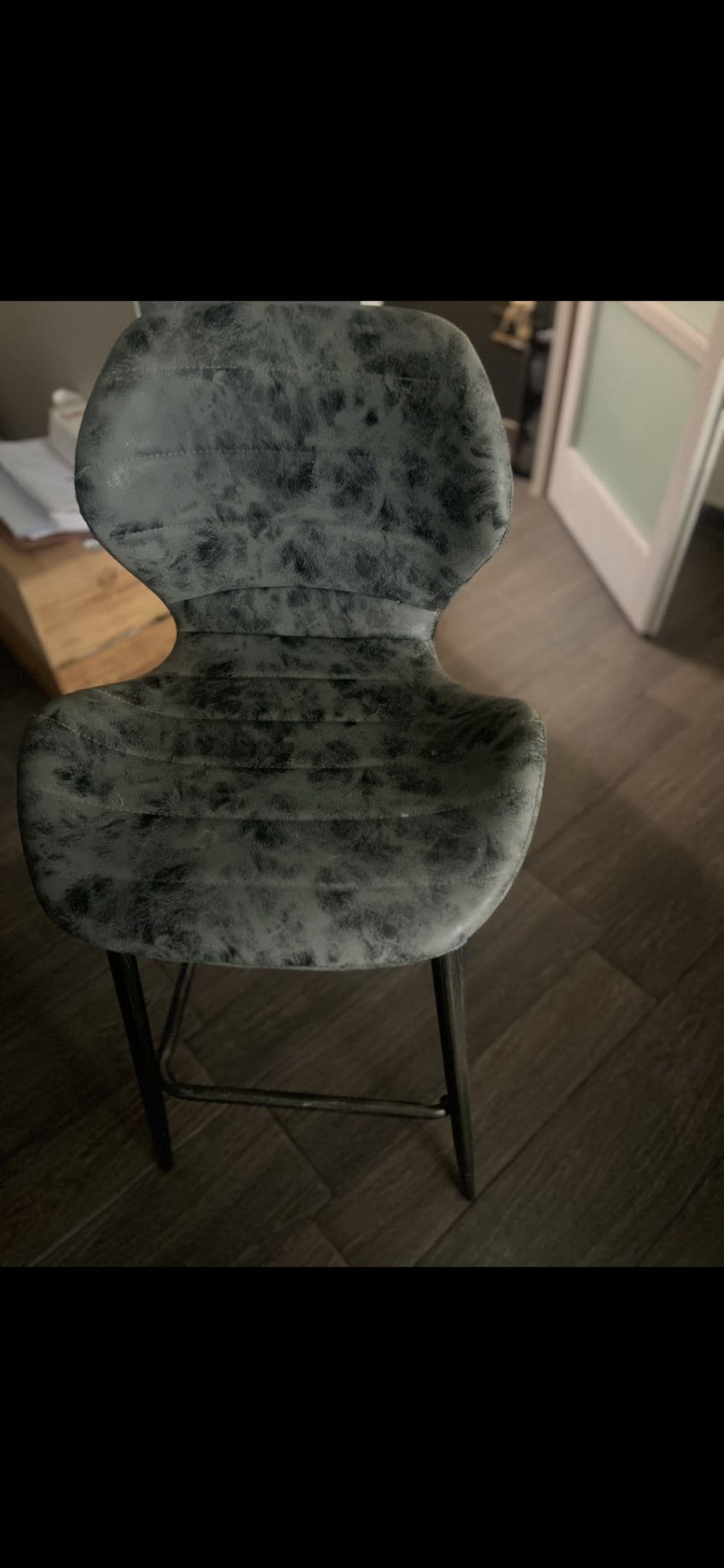 Lots De 3 Chaises Hautes Grises