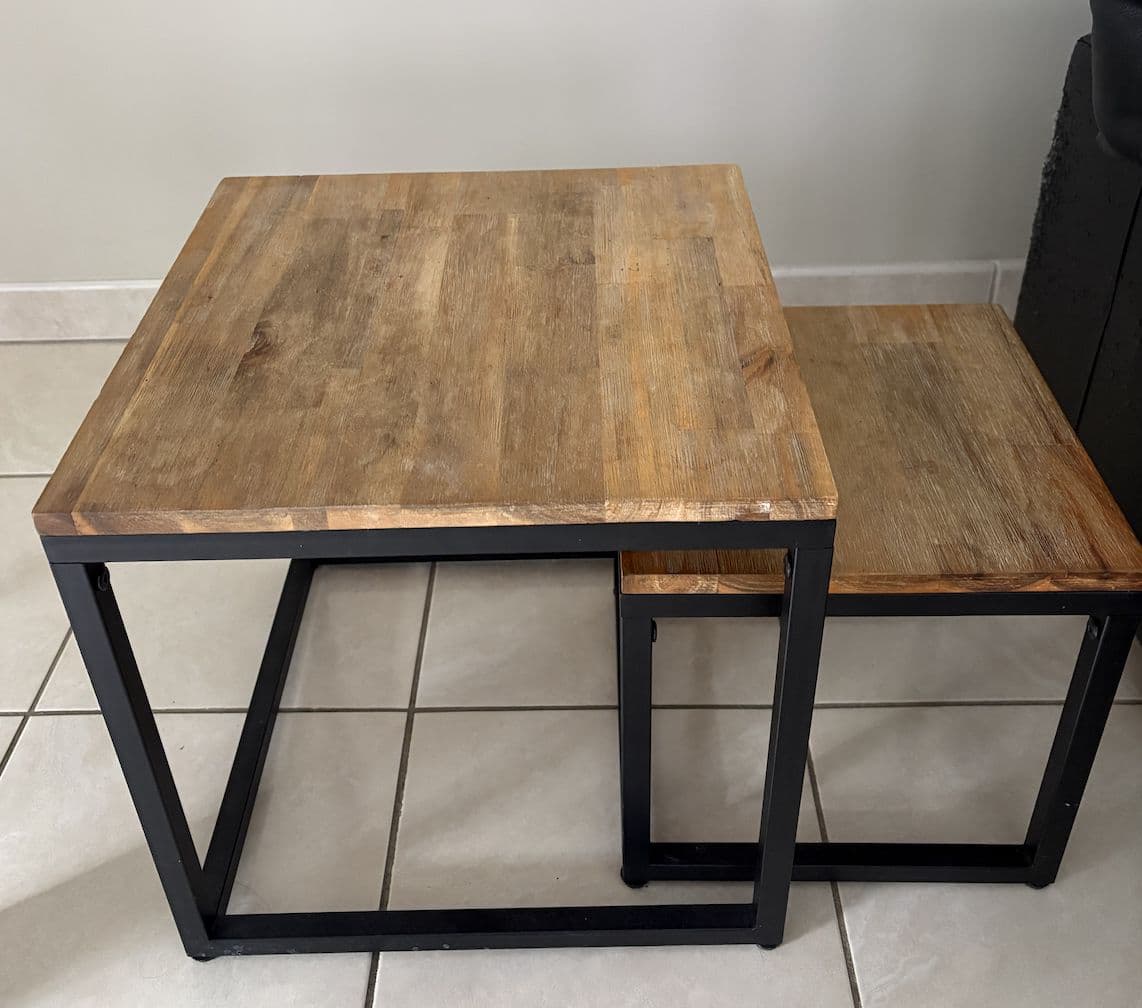 Tables d'appoint en bois