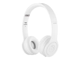 Beats Solo HD - Écouteurs avec micro - sur-oreille - filaire - jack 3,5mm - blanc mat