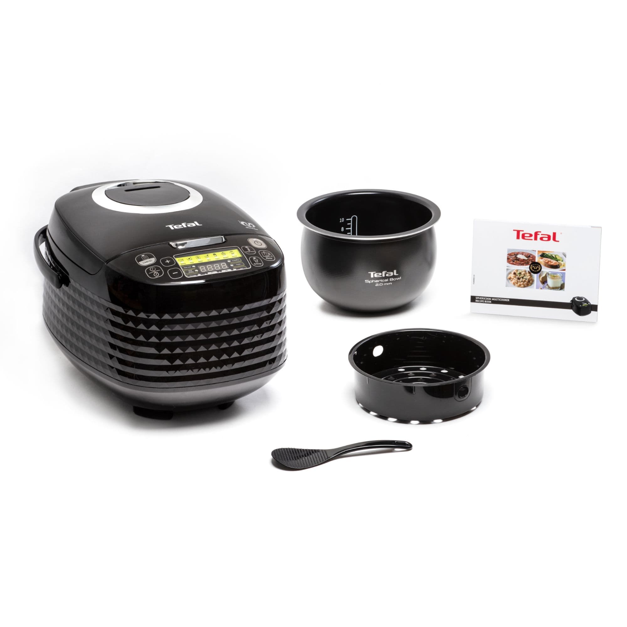 TEFAL Multicuiseur, Cuiseur riz, Cuiseur vapeur, Cuve 5L, 16 programmes RK745800