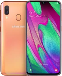 Samsung Galaxy A40 - Double Sim - 64Go, 4Go RAM - Corail