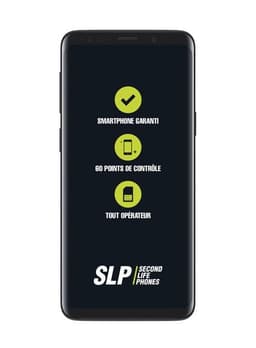 SMARTPHONE SAMSUNG GALAXY S9 5.8" DOUBLE SIM 64 GO NOIR SLP RECONDITIONNÉ GRADE PREMIUM