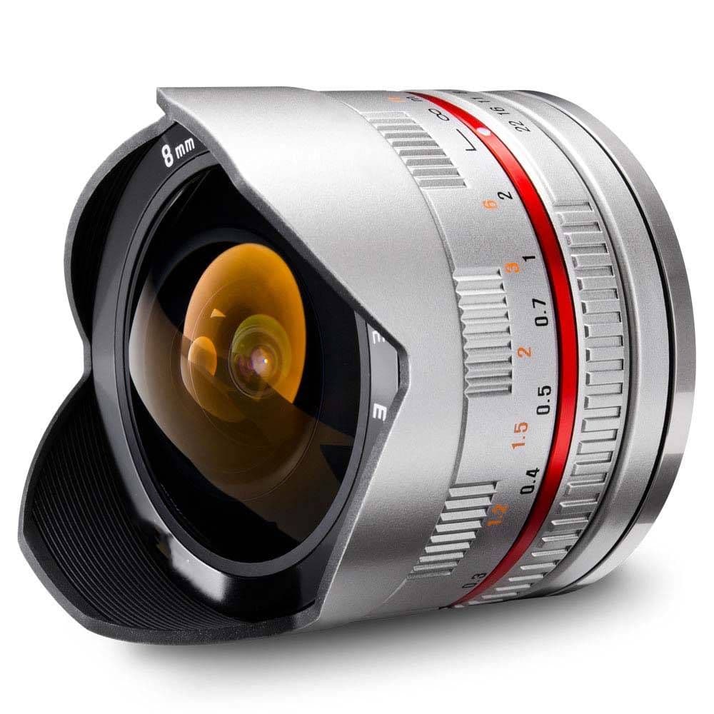 Samyang 8mm f/2.8 Fish-eye CS II Argent (Fuji X)