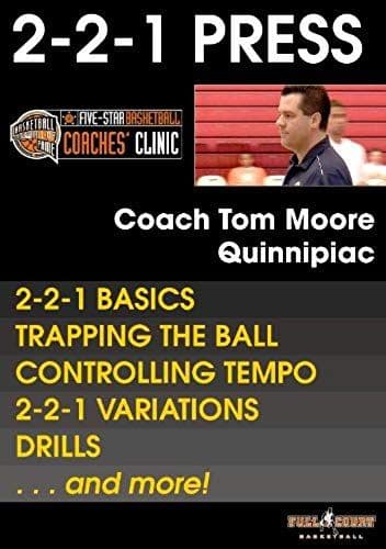 2-2-1 Press With Tom Moore- Basketball Training & Coaching Dvd