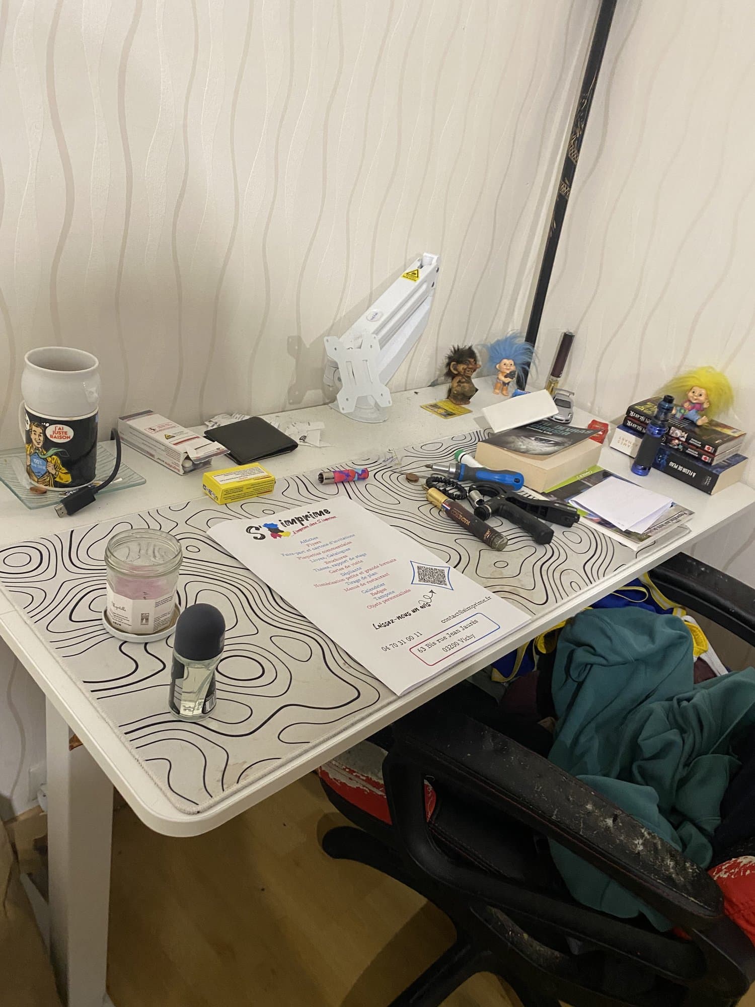 Bureau assis debout électrique