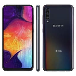 Samsung Galaxy A50 SM-A505F 16,3 cm (6.4) Double SIM 4G Noir 4000 mAh (Samsung Galaxy A50 Black)