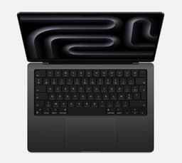 Apple MacBook Pro MRX53FN/A - Fin 2023 - 14.2" M3 Max 36 Go RAM 1 To SSD Apple M3 Max 30-core - Noir AZERTY