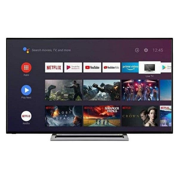Toshiba 55UA3A63DG - 55" UA3 Series TV LCD rétro-éclairée par LED - Smart TV - Android TV - 4K UHD (2160p) 3840 x 2160 - HDR - LED à éclairage direct