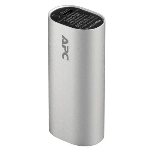 Apc Mobile Power Pack - Banque D'alimentation Li-Ion 3000 Mah - 1 A - 1 Connecteurs De Sortie (Usb (Alimentation Uniquement)) - Argenté(E)