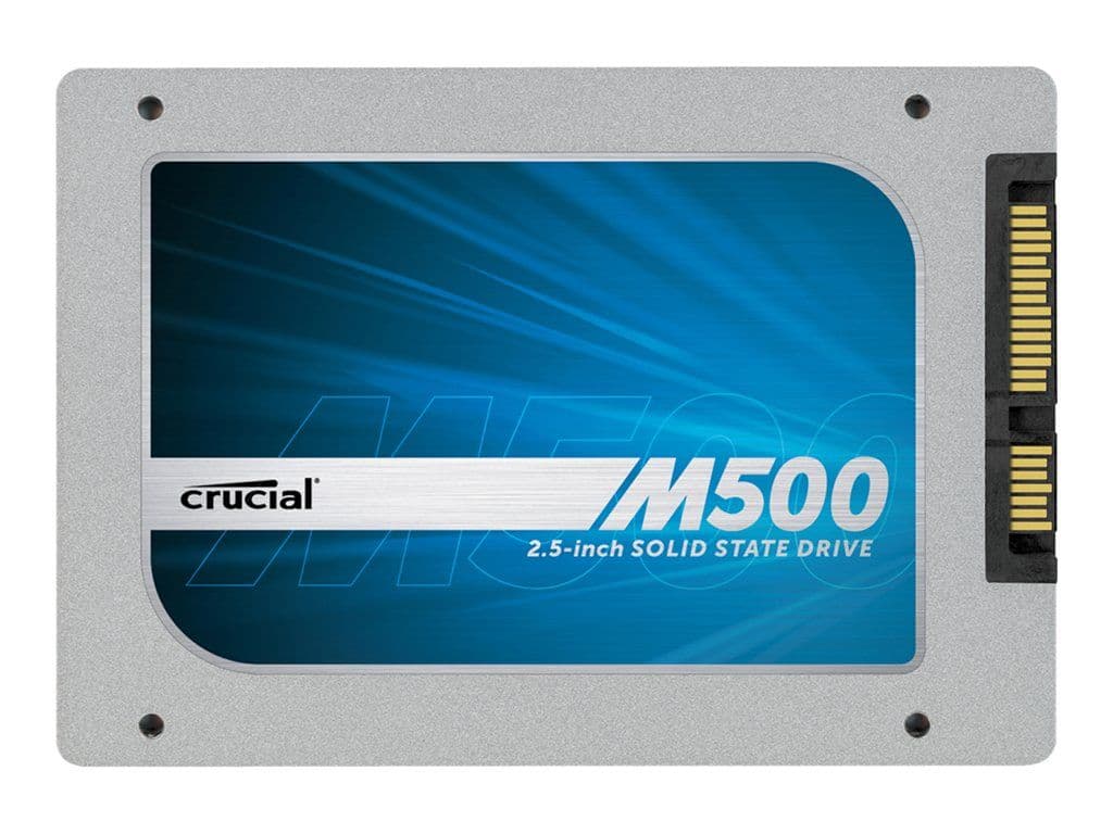 Crucial M500 - SSD - chiffré - 120 Go - interne - 2.5" - SATA 6Gb/s - TCG Opal Encryption 2.0
