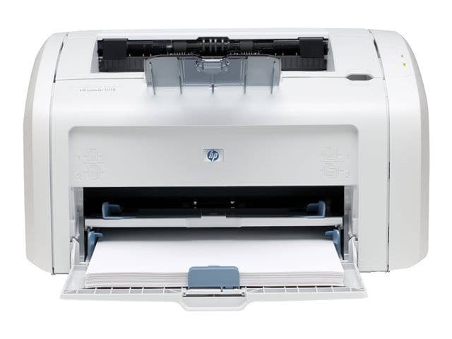 HP LaserJet 1018 - Imprimante - monochrome - laser - A4 - 600 ppp - jusqu'à 12 ppm - capacité : 150 feuilles - USB