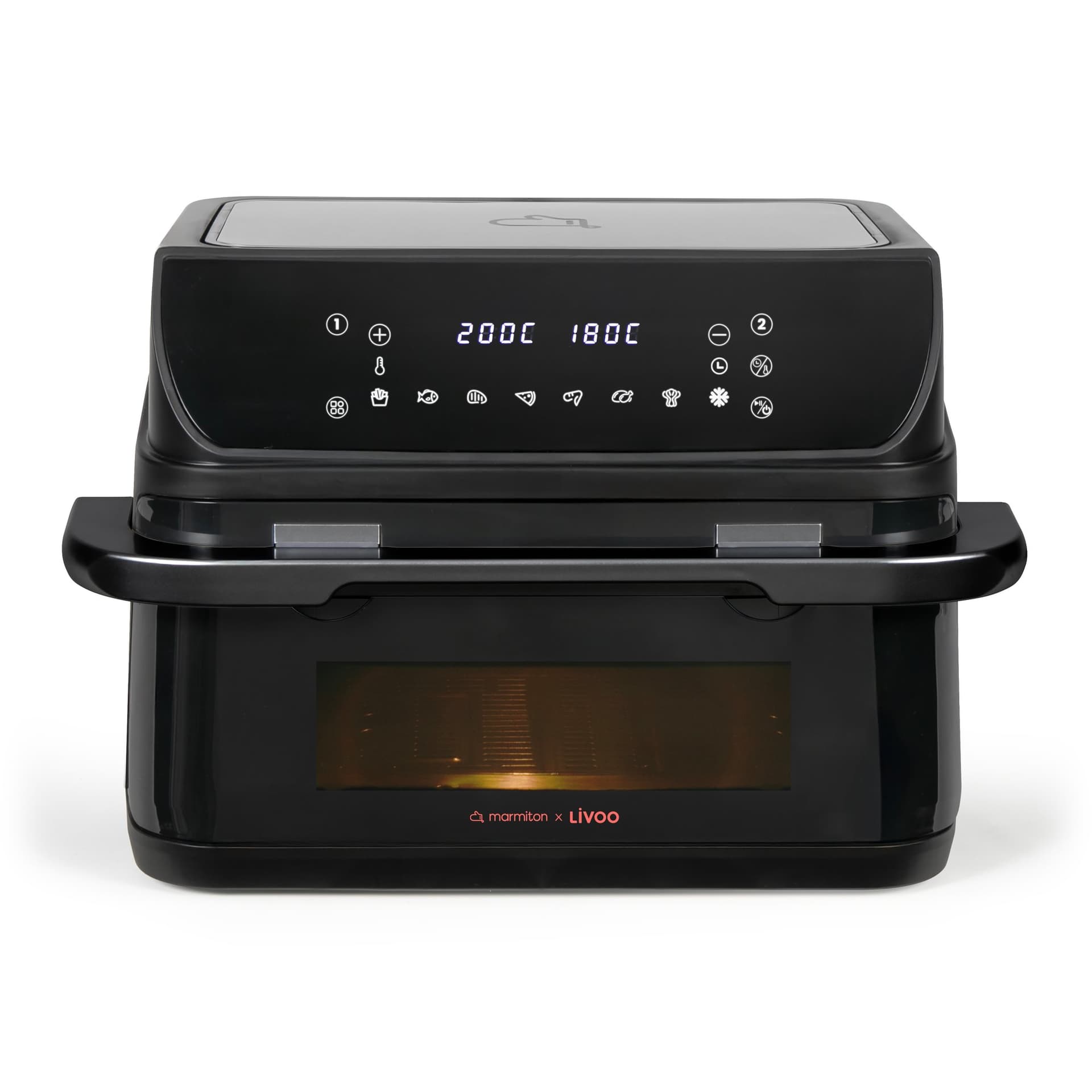 Livoo - Friteuse sans huile avec séparateur 10l 2400w DOC346CO