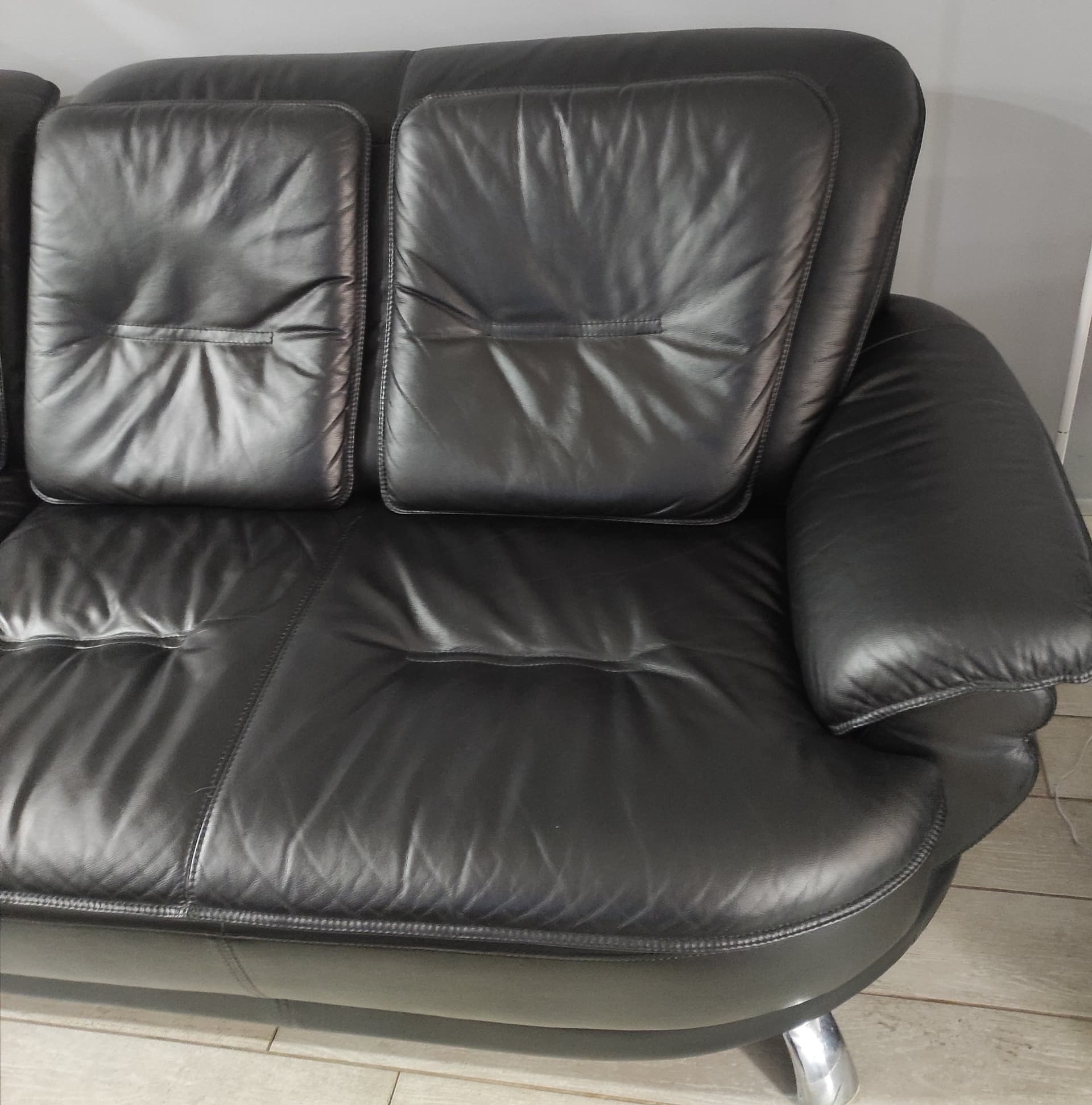 Canapé et fauteuil cuir poltronesofa